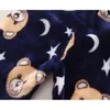 Pijamas outono inverno roupas de bebê crianças sleepwear meninas moda dos desenhos animados manga longa calças superiores da criança meninos traje crianças 231030