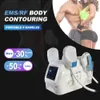 Contorno corporal 4 alças Estética Ems Máquina de emagrecimento Eletromagnética Construção muscular Queima de gordura Escultura corporal Treinador muscular Equipamento de fitness