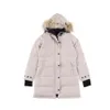 Designer Canadian Goose halflange versie Pufferer donswarme en comfortabele damesjas parka's winter dikke warme jassen winddicht406