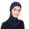 Mulheres muçulmanas hijab underscarf pescoço capa osso gorro turbante islâmico boné interno estiramento lenço árabe sob lenço chapéu