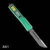 Micro Automatic Knife Tech UltraTech Tri Grip Hellhound Auto Knives 119T EDC Tool Sport Camping