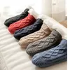 Mens Socks Thermal Non Slip Winter Warm Short Cotton Thickened Home Sleeping Soft Grip Fuzzy Floor Sock Fluffy Male 231027