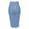 Saias sexy verão mini bodycon preto rosa azul branco bandagem lápis saia faldas jupe ropa streetwear mulheres vetement femme roupas