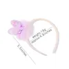 Hair Accessories 1PC Candy Color Cartoon Hoop For Baby Chilren Lovely Ears Bands Girls Sweet Hairband Boutique