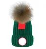 Huvudlös hatt herrdesigner New Fashion Women's Warm Winter Large Artificial Fur Popper hatt utomhus