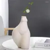 Vases Ceramic Body Vase Women For Plants Flower Pot Tabletop Centerpiece Form Sculptures Bedroom Bathroom