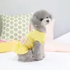 Vestuário para cães 10 pc/lote pet princesa vestido primavera verão roupas para cães pequenos filhote de cachorro saias de gato