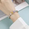 Charms Hapiship 2023 Fashion Super Mom Daughter Friends Charm Italian Links Fit 9mm Bracelet Stainless Steel Making DIY Jewelry DJ735-C