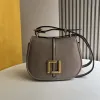 2023 Diseñador Bolso de hombro de cuero de alta calidad Embrague de lujo Mujeres Cartera en relieve Bolso de cadena Bolso de hombro para mujer F Diseñador Satchel 1988