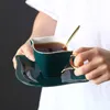 Cups Saucers Nordic Style Creative Ceramic Mug Coffee Cup Dish Set Afternoon Tea Shop Dim Sum Office