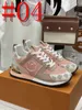 42 Model Designer Luxury Casual Shoes Sneakers mode Små vita skor Parmodeller Relast