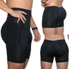 Men's Body Shapers Men Boxer Padded Butt Booster Enhancer Boyshort Flat Stomach Shapewear Underwear 231030