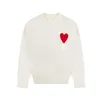 amiS BIN I amisweater Herrenpullover Paris De Coeur Love Designer Jacquard Rundhalspullover Modemarke Street Vejp