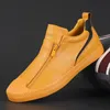 GAI Dress Autumn Men's Trendy Sneakers Leather Soft Sole Men Shoes Size 38-44 231027