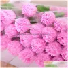 Decorative Flowers Wreaths Artificial Carnation Soap Flower Simation 5 Colors For Birthday Valentines Day Decorate Gift Drop Delivery Dhzfm