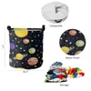 Tvättpåsar Cartoon Planet Universe Galaxy Dirty Basket Foldbar Waterproof Home Organizer Klädbarn Toy Storage