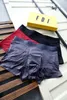 3 pieces/box Men's Designer Boxer Cotton Shorts Modal Sexy Gay Men's Boxers breathable, moisture-resistant, antibacterial, size L-3XL