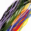 1strand 3*4mm 6mm Crystal Rondelle Beads Faceted Loose Spacer Glass Beads Multicolor Diy for Jewelry Making Bracelet Necklace Fashion JewelryBeads faceted beads