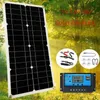 Laddare 600W 18V Single Crystal Solar Panel 12V 5V DC Flexibel laddare lämplig för husvagn utomhus camping 231030