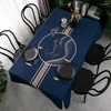Table Cloth Chinese Classical Tablecloth Restaurant Kitchen Dining Coffee Party Home Decor Anti-fouling Washable