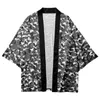 Mäns sömnkläder japansk kimono mantel taoist vintage stil män cardigan skjortor sommar avslappnad lös hem badrock yukata underkläder kläder