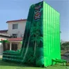 wholesale Outdoor Games Adventure Sport Inflatable Kids Rock Climbing Wall Game Printing PVC Mountain Climbing wall with blower by ship to door002