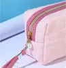 Cosmetic Bags Cases Cute Flower Cotton Travel Lipstick Storage Bag Toiletry Kit Women Girls Makeup Handbags Organizer Pencil Case Pouch 231030