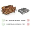 1pc aço inoxidável rack para churrasco fácil de limpar alimentos seguros utensílios de cozinha ao ar livre acampamento piquenique panelas ferramenta para churrasco acessórios