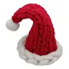 Bérets Crochet tricoté chapeaux de noël pour hommes femmes hiver chapeau chaud décoration année fête fête cadeaux du père noël