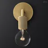 Lampy ścienne American Retro E27 Lampa LED Glass Metal CAMAS Dormitio Monted Decoracion Indoor Lighting Optpties