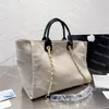 Praia sacola bolsa designer 31 rue grande tote lona casual crossbody bolsa de ombro viagem moda praia verão saco