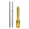 Novo tubo de metal 134mm formato de batom portátil mini conjunto de tubos acessórios para fumar