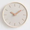 Wall Clocks Japanese Decoration Light Luxury Clock Living Room Mute Original Wood Simple Household Home Decor