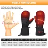 Ski Gloves Savior Heat Winter Mittens Ski Heated Gloves Rechargeable Eelctric Battery for Men Women Keep Warm Heated Outdoor Sports Gloves 231030