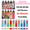 Originele Sunfire 7000 Puff 8000 E Sigaret 0 mg 20 mg 30 mg 50 mg Wegwerpvapen voorgevuld 16 ml 18 ml Pods Carts 1300mAh Batterij Vape Pen Device Puff 7K 8K Instock