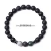 Charm Bracelets 8Mm Matted Black Beads Stone Hematite Spacer Bracelet Men Women Yoga Healing Nce Bk Drop Delivery Jewelry Dhgarden Dhfqi