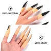 Falsche Nägel Fingerlinge Halloween Zombie Finger Requisiten Kostüm Cosplay Nagel Horror Zubehör