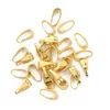 100pcs/lot Melon Seeds Buckle Pendants Clasps Hook Clips Bails Connectors Copper Charm Beads Supplies For Jewelry Making DIY Jewelry MakingJewelry Findings