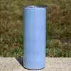 Sublimación Vasos rectos 20 oz Cambio de color UV en la taza del sol Tazas de café de acero inoxidable Aislamiento Transferencia térmica Botella de agua Enhx