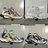 Runner 7.0 Chaussures Casual Parisian Femmes Hommes Chaussures de course Pass Sens Graffiti Noir Lime Jaune Baskets Noir Blanc Rose Bleu Tendance Jogging