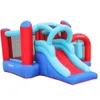 Castelo de salto inflável slide com ventilador Bounce House Kids Bouncer com Ball Pit Bouncy Playhouse interno ao ar livre para venda Park Toys Crianças Outdoor Play Fun