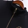 Herrspårsdräkter Designer Tracksuit Luxury Men Sweatsuits Lång ärm klassisk modeficka som kör casual man kläder kläder byxor jacka storlek s-xl