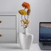 Vasen Kreative Keramik Trockene Blumenvase Home Wohnzimmer Schlafzimmer Tischplatte Nordischer Stil Dekorationsware