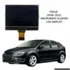 Carro pc carro display lcd tela para ford focus c-max galaxy kuga instrumento cluster painel pixel reparação254l entrega direta automóveis mot dhl8y