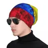 Berets Ocean Waves Sea vlag van Columbia Men Men Vrouwen volwassen mutjes petten gebreide motorkap hoed warme mode herfst winter buitenschedels