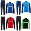 Fleece Mens Tracksuits Half Zip Up Designer Tech Sportswear Casual Fashion Quick Drying Suit Workout Clothes Size XL mencoat jacketstop