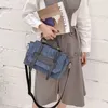 Axelväskor lyxdesigner denim kvinnors väska stor kapacitet enkel casual mode 2023 trend kvinnor bagcatlin_fashion_bags