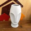 Wazony amerykański vintage ceramiczny wahadło w stylu White White Kolor Domowy wazon Wazon ludzki Kwiat Kwiatowy Duże usta