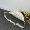 Cadeau de Noël Top Qualité Nouveau style Bumbag Cross Body Designer Sac à bandoulière Fleur marron Cuir Sacs de taille de luxe Tempérament Fanny Pack Bum Taille poche