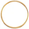 Dekorativa figurer 8 Pack 10 tum Gold Dream Catcher Metal Rings Floral Hoops Wreath Macrame Creations Ring för DIY hantverk